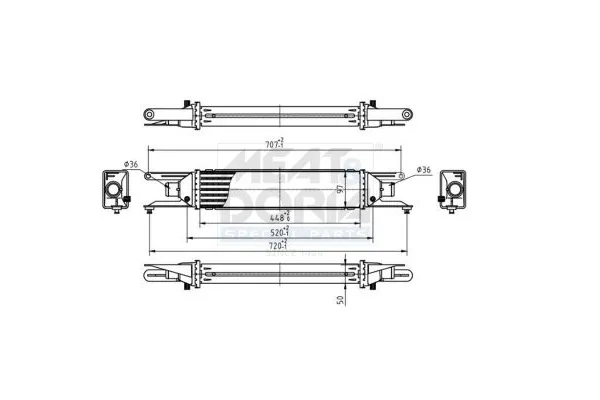 Turbo Radyatörü  KALE 010CAC040