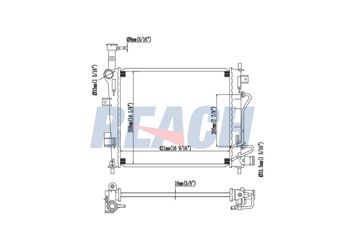 Su Radyatörü  BSG 90-520-048  253101Y050 253101Y350 25310-1Y350