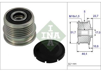 Alternatör Kasnağı  INA 535 0020 10  111548202 121544302 1661550215 A0111548202 A0121544302 A1661550215 011 154 82 02 012 154 43 02 166 155 02 15 A 011 154 82 02 A 012 154 43 02 A 166 155 02 15