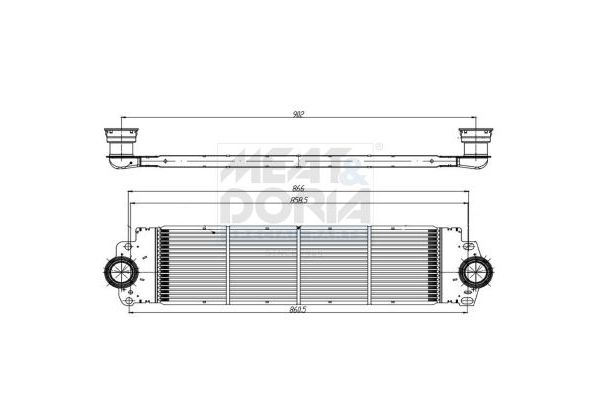 Turbo Radyatörü  VEKA 42-4410