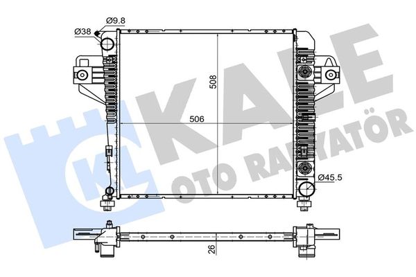 Su Radyatörü  KALE 362990