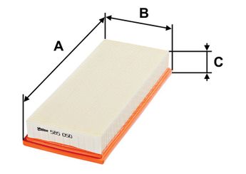 Hava Filtresi  VALEO 585050  1120167 1216907 1581167 1S719601A1B 1S71-9601-A1B 1S719601AA 1S71-9601-AA 1S719601AB 1S71-9601-AB