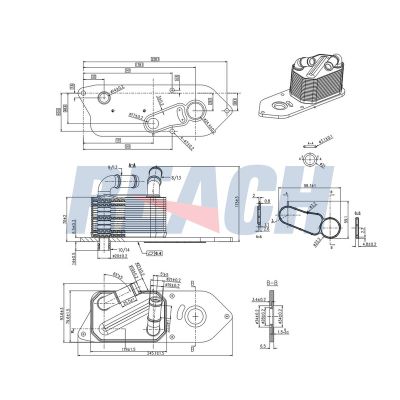 Motor Yağ Soğutucu  Ford Transit Kamyonet (TTG)(2013->2019)  SWAPP 52179