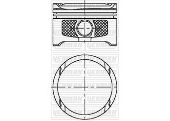 Piston (76.51MM-STD)  NÜRAL 8772169STD000G  36107065BS 36107065AH 036107065AH 36107065AP 036107065AP 036107065BS 36107103CN 036107103CN 036 107 065 AH 036 107 103 CN