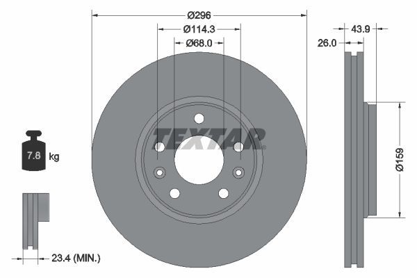 Fren Disk Ayna Ön Sağ ve Sol Renault Latitude (2010->)  EUROREPAR 1620040780