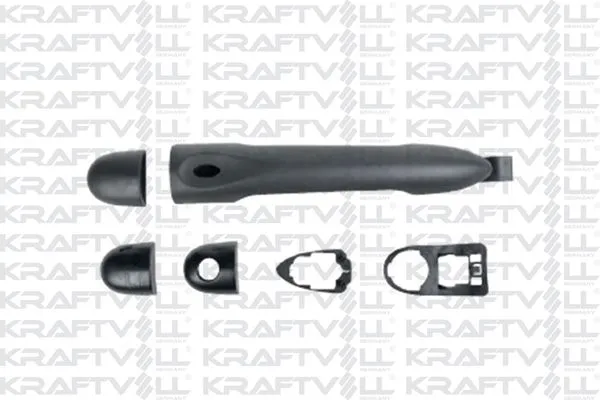 Kapı Kolu Ön veya Arka Dış Sağ Renault Megane III HB (10.2008->)  KRAFTVOLL 21030159