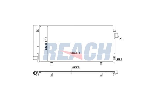 Klima Radyatörü  MGA 82549