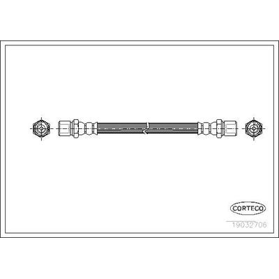 Fren Hortumu Arka Sağ veya Sol CAVO C900 493A