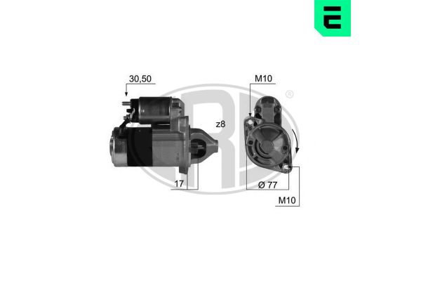 Marş Dinamosu  Hyundai Lantra S.Wagon (RD)(1999->)  ERA 220383