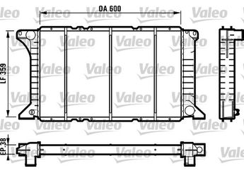 Su Radyatörü  VALEO 731492  6640240 6912241 2110330 8MK376715471