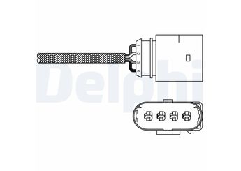 Oksijen (Lambda) Sensörü  DELPHI ES20286-12B1  30906262C 30906262F 36906262M 36906262Q 824010213 030906262C 030 906 262C 030 906 262F 036 906 262M 036 906 262Q