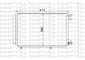 Klima Radyatörü  KRAFTVOLL 08060120  