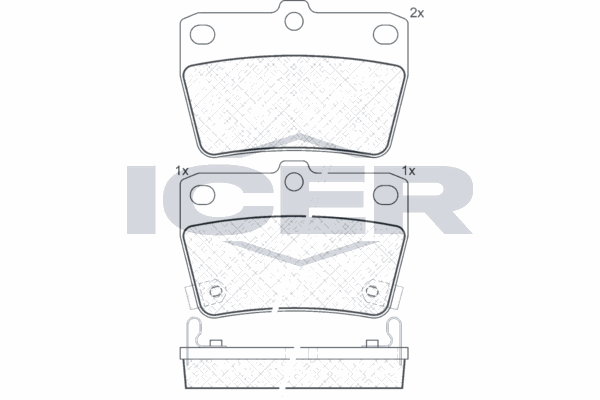 Fren Disk Balata Arka Toyota RAV4 (A2)(2000->)  AYD 60958A