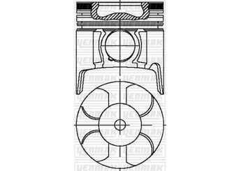 Piston (79.00MM-0.50)   KONEKS 226352  87716740