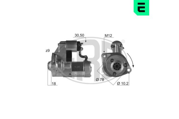 Marş Dinamosu  Opel Corsa A (04.1985->)  ERA 220048A