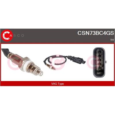 Oksijen (Lambda) Sensörü  Volkswagen T6.1 Transporter P.Van (SH)(07.2019->2024)  VITESCO 571 0107 10