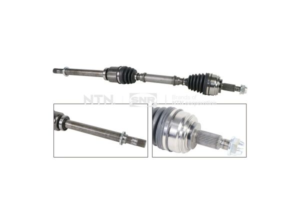 Aks Komple Ön Sağ Renault Kangoo (F/KW0)(01.2008->)  ANKA 10100021