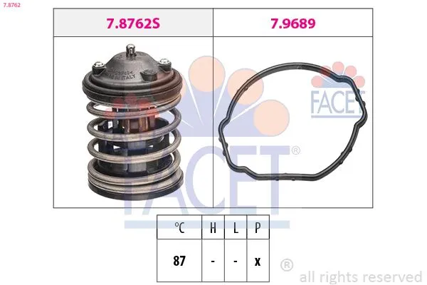 Termostat 87 °C  BMW X1 Serisi (E84)(2009->)  ZEGEN ZTH1223