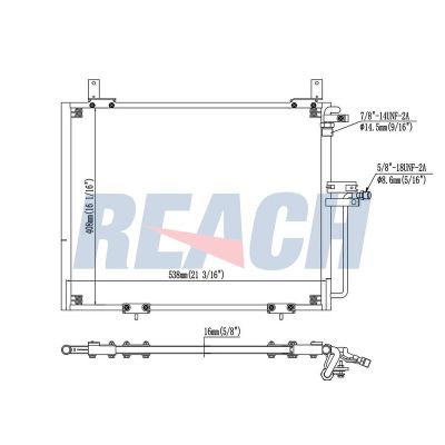 Klima Radyatörü  WENDERPARTS MA1248301870