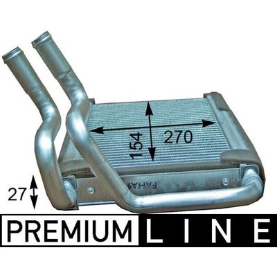 Kalorifer Radyatörü  Hyundai H-1 (2008->)  MAHLE AH 205 000P