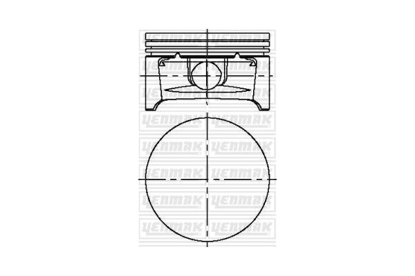 Piston (79.00MM-STD)  YENMAK 31-04216-000