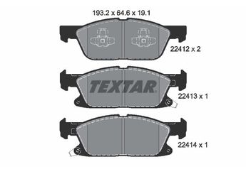 Fren Disk Balata Ön TEXTAR 2241201  1884555 2241923 2388246 2404736 2553414 E1GC2K021AC KTJ1GC2K021AA KTLX612K021CYB KTLX612K021CYC 2268042 5301453 5311041 5311711 5320461 5320463 F2GC2001AA F2GC2001AB F2GC2001AC F2GC2001BF F2GC2001CA F2GC2001CB F2GZ2001A F2GZ2001C BRF1536 BRF1544 G3GZ2001B HP5Z2001B