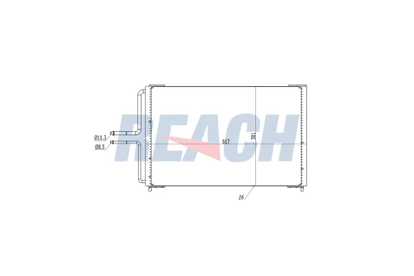 Klima Radyatörü  BEHR AC 278 000S