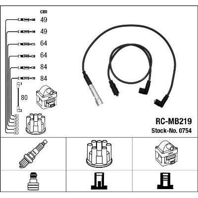 Buji Kablosu  NGK 0754
