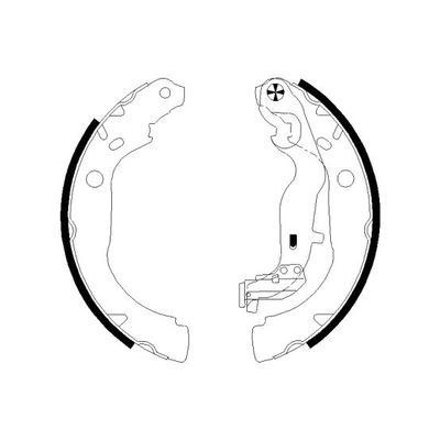 Fren Pabuçlu Balata Arka MGA 54245