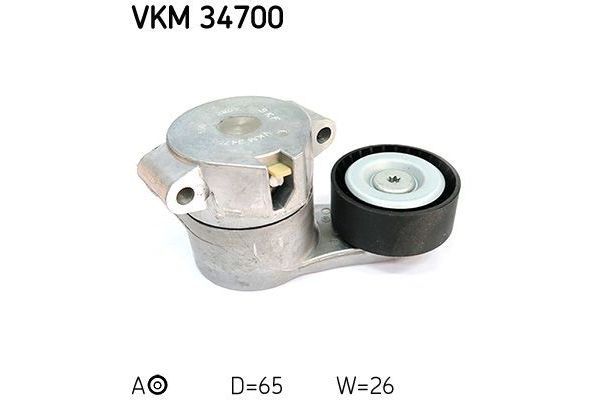 Vantilatör Kayış Gergi Rulmanı  Fiat Ducato P.Van 35 (06.2006->)  SKF VKM 34700