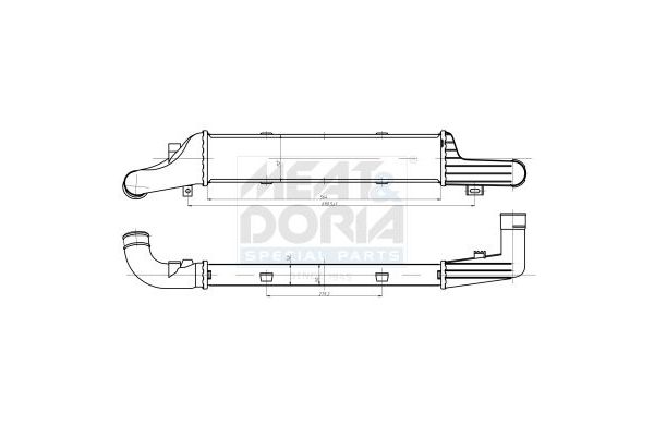 Turbo Radyatörü  Mercedes E -Serisi S.Wagon (BM 210)(09.1997->)  VEKA 42-2831