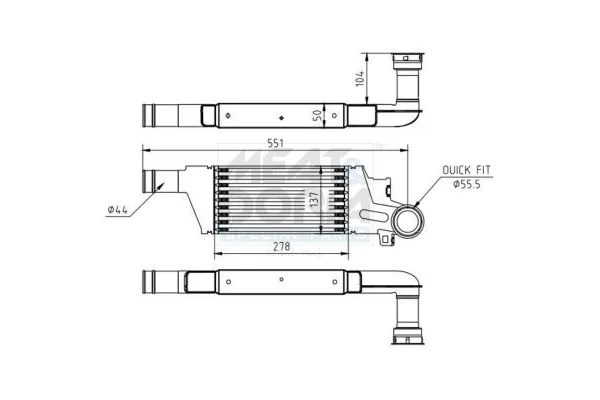 Turbo Radyatörü  MGA 87178