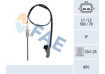 Egzoz Sıcaklık Sensörü  BLUE PRINT ADBP720065  226401632R 22 64 016 32R 22630BB30B 22630-BB30B 6079050900 607 905 09 00 A6079050900 A607 905 09 00 2264000QAE 22640-00QAE 93455564 093455564 4407954 44 07 954 04407954