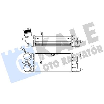 Turbo Radyatörü  Citroen C5 Tourer (04.2008->)  PSA ORJINAL 1440Q9
