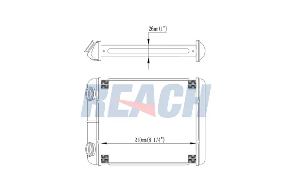 Kalorifer Radyatörü  Renault Vel Satis (BJ0)(02.2002->)  MAHER 14737