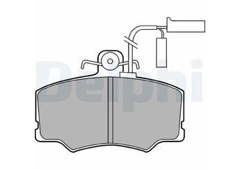 Fren Disk Balata Ön DELPHI LP902   DELPHILP902 LP902