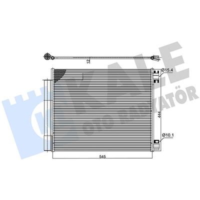 Klima Radyatörü  OPTIMUM 921007588R
