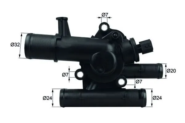 Termostat Gövdesi  MAHLE TI 214 89