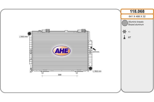Su Radyatörü  BEHR CR 309 000S