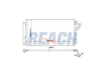 Klima Radyatörü  VALEO 822667  976064R000 822667 976064R001