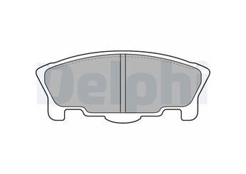 Fren Disk Balata Ön DELPHI LP1512   DELPHILP1512 LP1512 449187226 0449187226 449187226000 0449187226000
