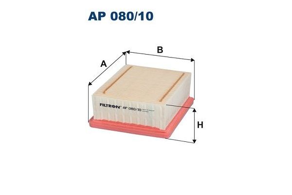 Hava Filtresi  Citroen Berlingo (10.2002->)  FILTRON AP 080/10