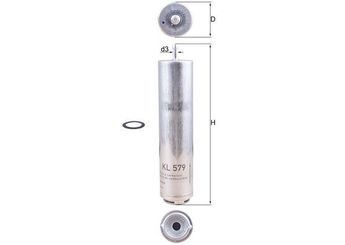 Yakıt Filtresi  MAHLE KL 579D  13327793672 7793672 AK10X7 AK10-X7