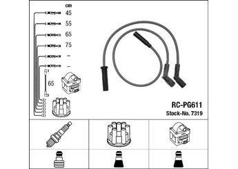 Buji Kablosu  NGK 7319  
