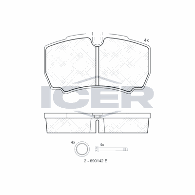 Fren Disk Balata Arka MAGNETI MARELLI 323700017600