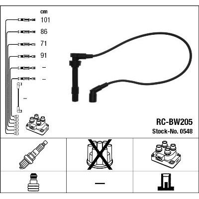 Buji Kablosu  NGK 0548
