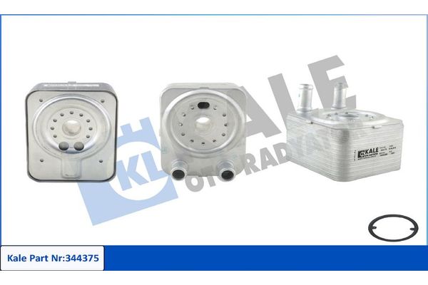 Motor Yağ Soğutucu  Audi A6 Avant (4F5)(03.2005->)  KALE 344375