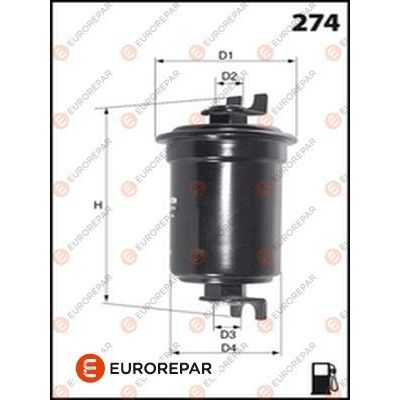 Yakıt Filtresi  Honda Prelude (BB6/8/9)(01.1997->)  EUROREPAR E145090