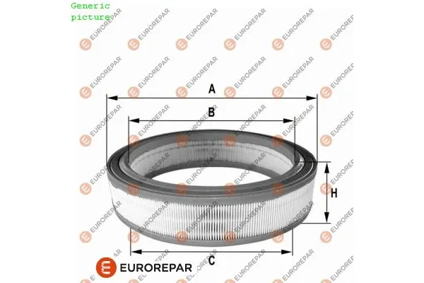 Hava Filtresi  EUROREPAR 1680334080
