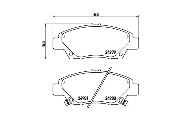 Fren Disk Balata Ön Honda Jazz (GR)(04.2020->)  MAGNETI MARELLI 363700428050